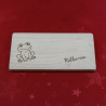 Frühstücksbrettchen für Kinder - Frosch personalisiert