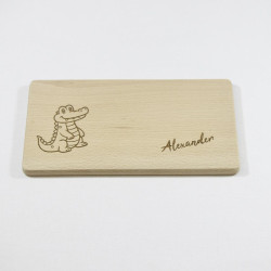 Krokodil - Frühstücksbrettchen - Bringen Sie Kinderaugen zum leuchten