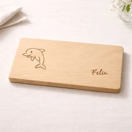 Delfin - Frühstücksbrettchen - Bringen Sie Kinderaugen zum leuchten