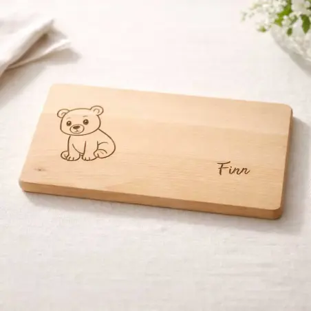 Bär - Frühstücksbrettchen - Bringen Sie Kinderaugen zum leuchten