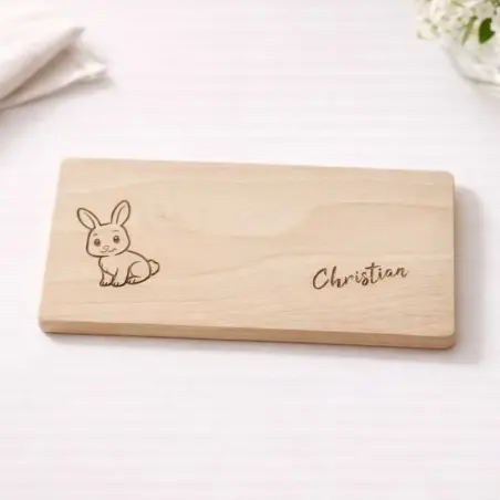 Hase - Frühstücksbrettchen - Bringen Sie Kinderaugen zum leuchten