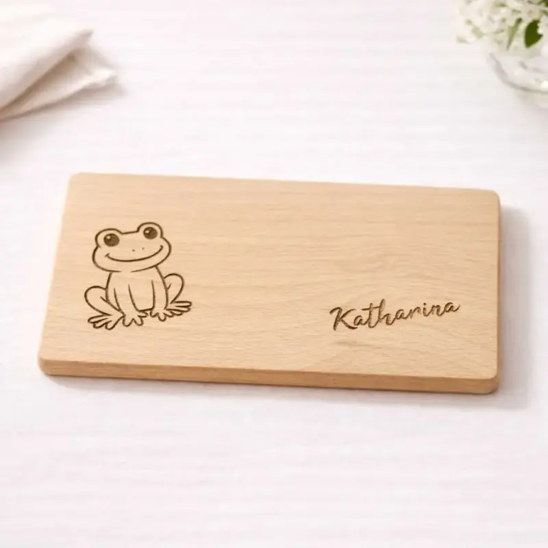 Frosch - Frühstücksbrettchen - Bringen Sie Kinderaugen zum leuchten