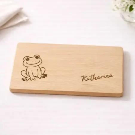 Frosch - Frühstücksbrettchen - Bringen Sie Kinderaugen zum leuchten