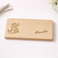 Krokodil - Frühstücksbrettchen - Bringen Sie Kinderaugen zum leuchten