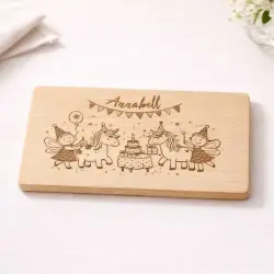 Feen-Party Frühstücksbrettchen - Liebevoll hergestellt für leuchtende Kinderaugen